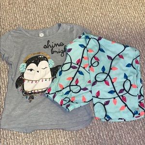 Total Girl matching Pajama Set